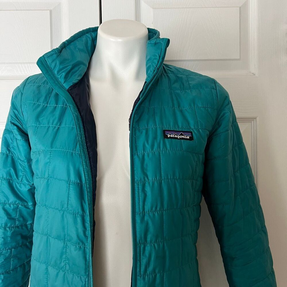 Patagonia Nano Puff Jacket Teal - Picture 3 of 8